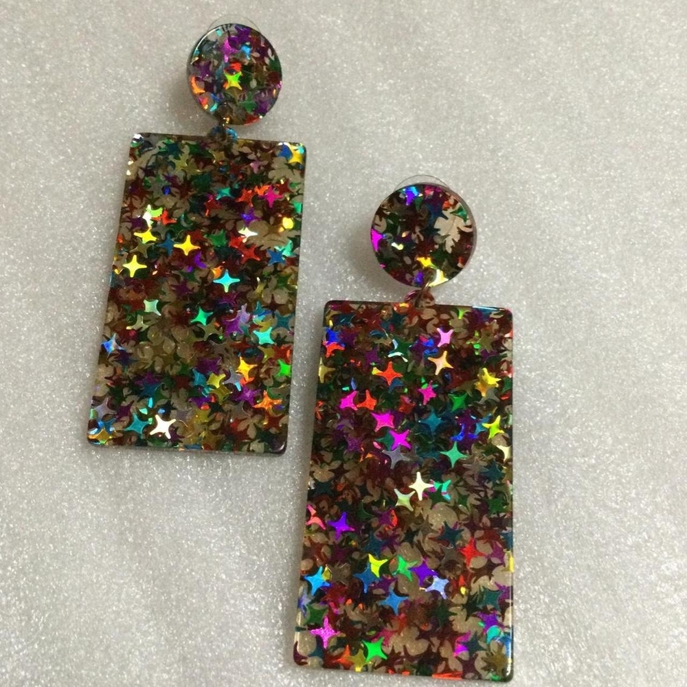 Colorful Confetti Earrings